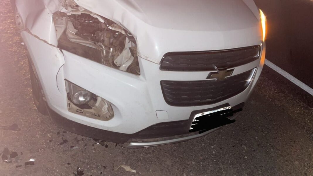 Otro siniestro en Ruta 38: un auto chocó contra un burro en plena noche riojana
