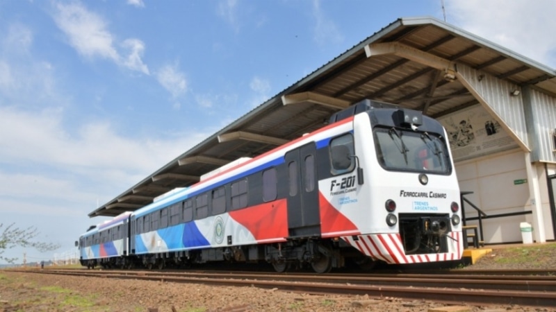 Migraciones unifica el control migratorio del tren internacional en Posadas