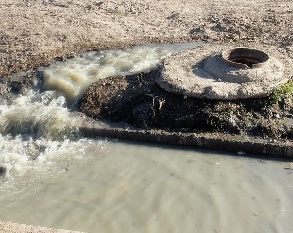 Aguas negras en Félix de la Colina: vecinos denuncian desidia municipal