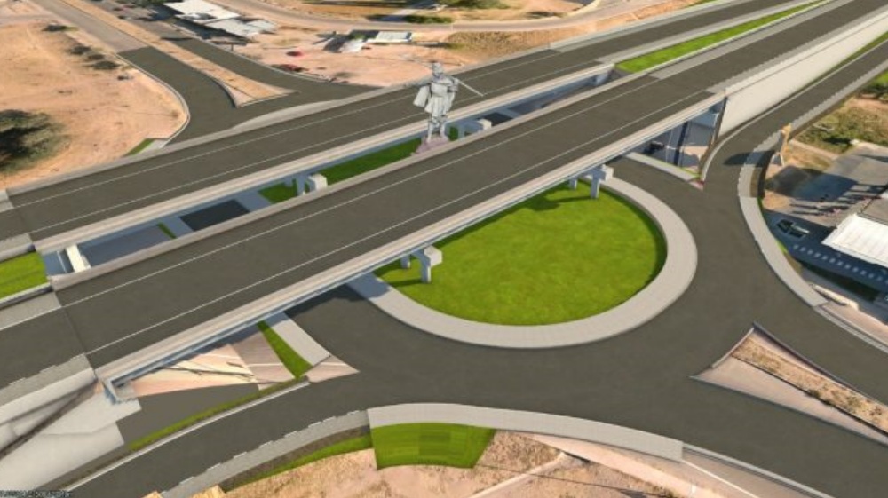 El puente del distribuidor vial Chacho Peñaloza se habilitará la próxima semana