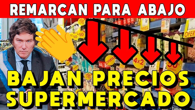 HAY REMARCACION DE PRECIOS… SI PERO PARA ABAJO!