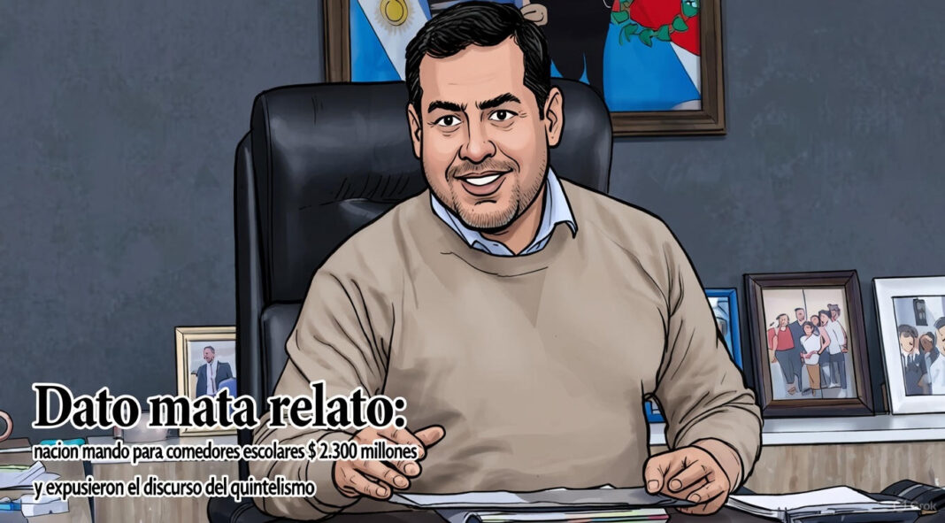 Dato mata relato: fondos nacionales para comedores expusieron el discurso del quintelismo