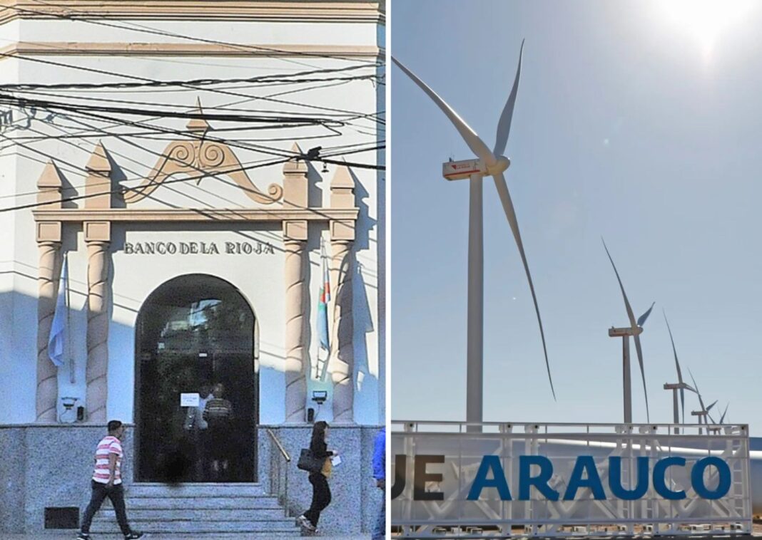 Los tenedores de bonos de la provincia de La Rioja solicitan la incautación de las acciones de Banco Rioja y Parques Eólicos