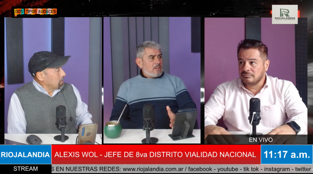 El titular del Distrito 8 de Vialidad Nacional en La Rioja, Alexis Wolf, detalla el estado de las obras viales y responde a los reclamos provinciales