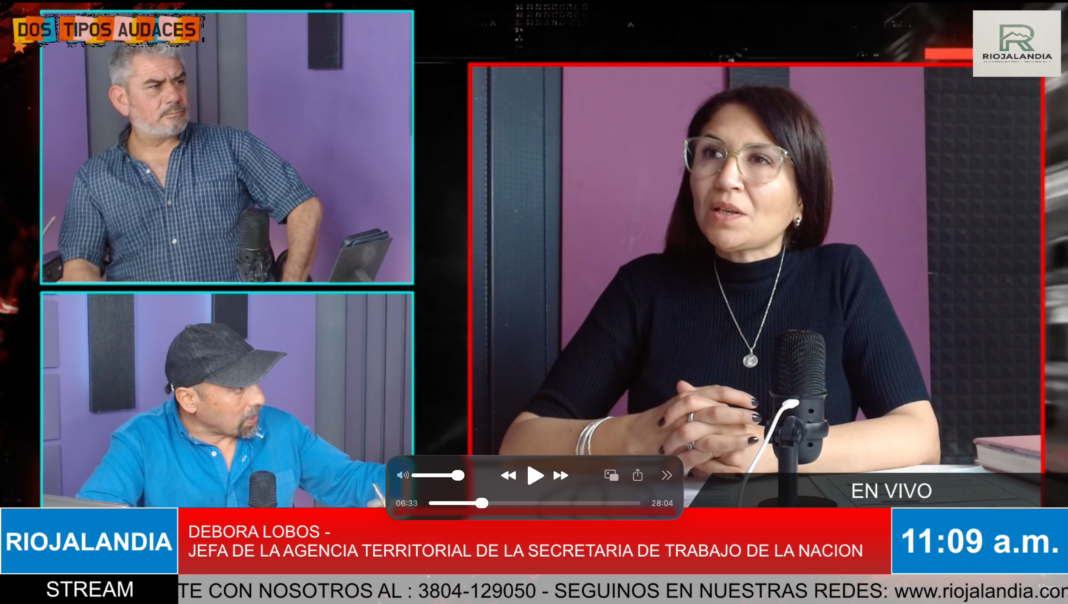 DÉBORA LOBOS DETALLA LOS ALCANCES DE LOS PROGRAMAS DE EMPLEO Y ASESORAMIENTO NACIONAL