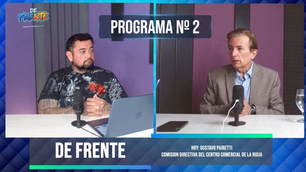 Gustavo Pairetti denuncia presión fiscal y asfixia al sector comercial en La Rioja