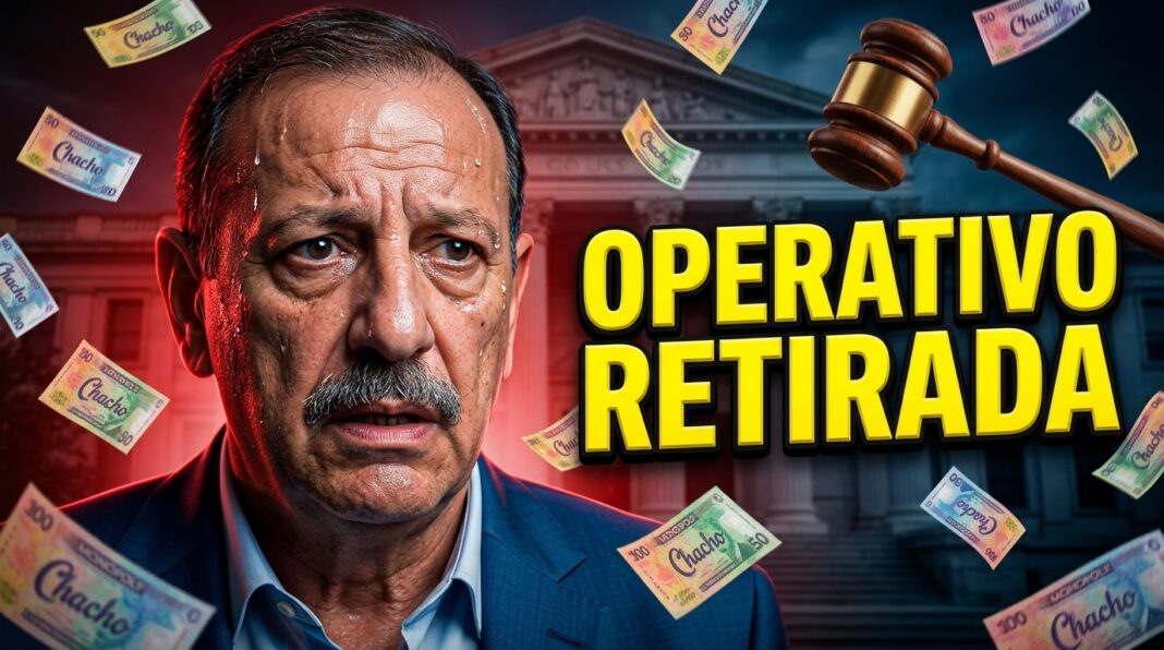 El «Operativo Retirada» de Quintela: Justicia adicta, papelitos de colores y pánico al 2027