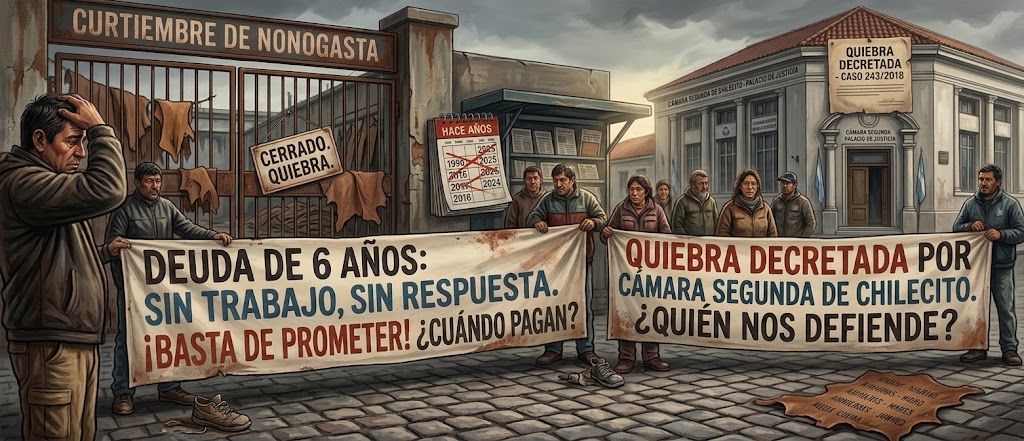 Curtiembre en quiebra, 6 años de deuda y ¿dónde están los fondos?