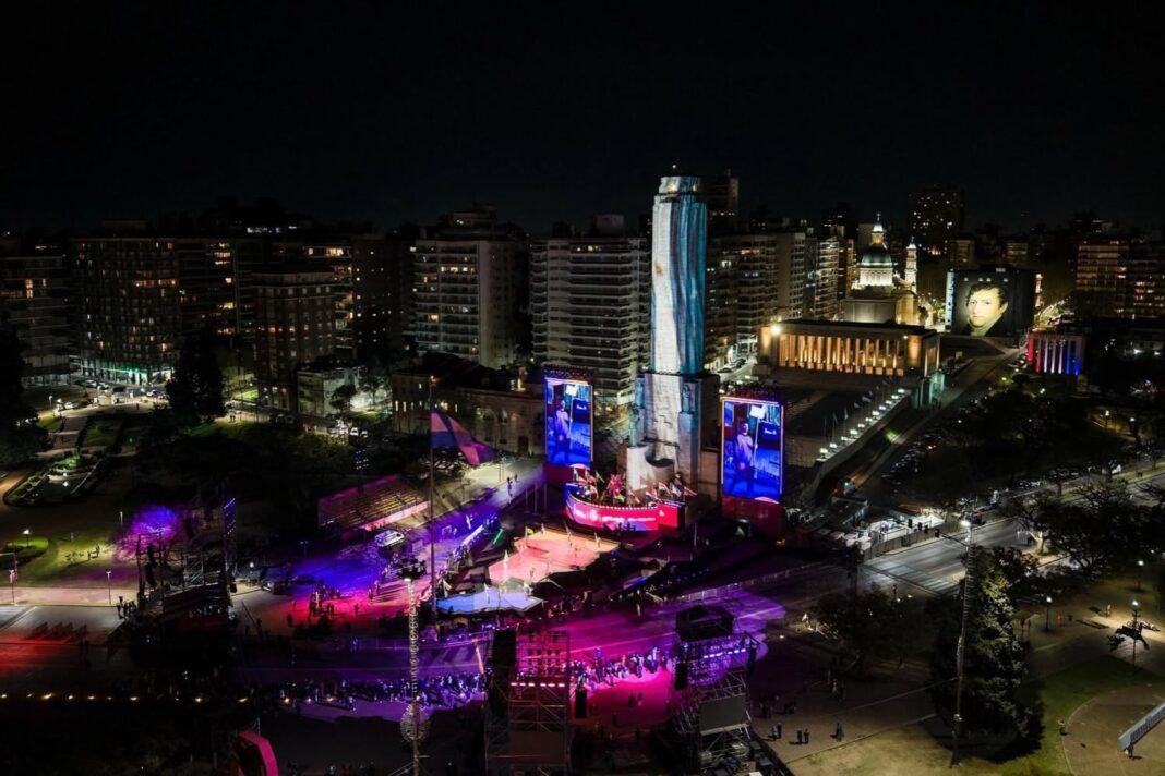 ¡Rosario Monumental! Una multitud encendió la llama de los Juegos Suramericanos Santa Fe 2026