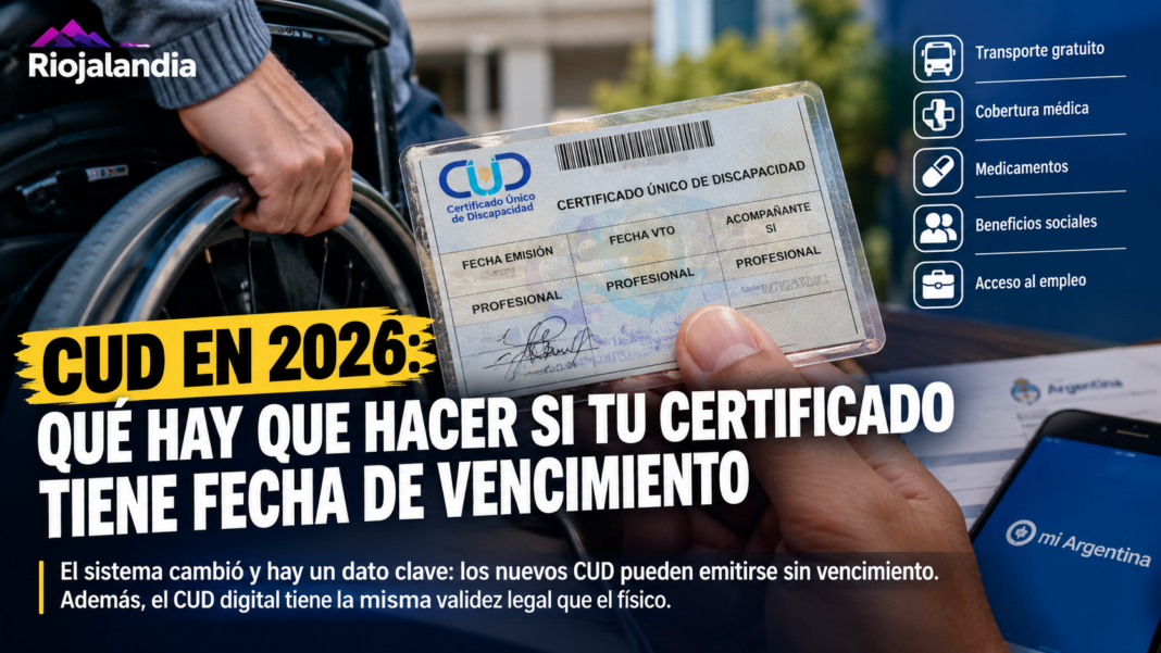 CUD EN 2026: QUÉ HAY QUE HACER SI TU CERTIFICADO TIENE FECHA DE VENCIMIENTO