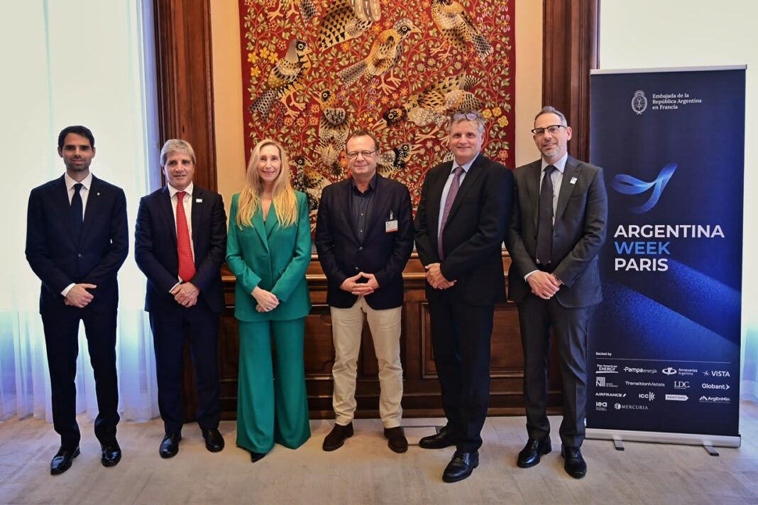 KARINA MILEI MANTUVO REUNIONES CON EMPRESAS FRANCESAS QUE AMPLÍAN SUS PROYECTOS DE INVERSIÓN EN ARGENTINA